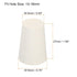MECCANIXITY Rubber Tapered Plug 14mm to 19mm Solid Test Tubes Bungs Stopper White for Lab Home 12 Pieces