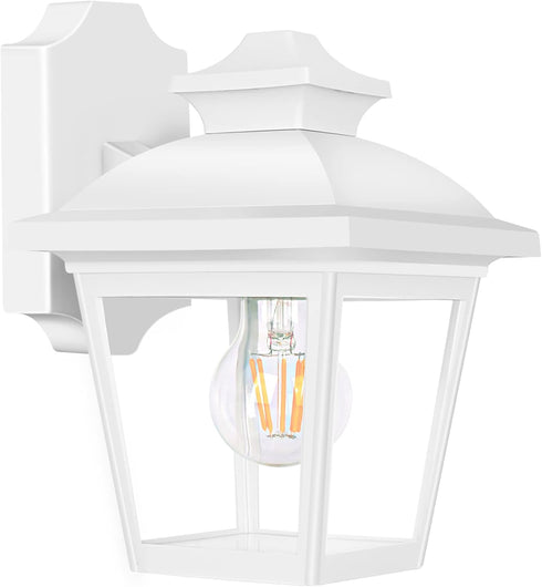 FUDESY Outdoor Wall Lantern, Exterior Waterproof Porch Light, Plastic Material Wall Sconce