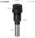 1/2-Inch 1/2-inch Wolfride Shank Router Bit Collet Extension, Adapter for Shank Bits