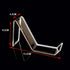 GSHLLO 6 Pcs Clear Acrylic Shoes Stand Shoe Store Display Holder Sandal Shoe Display Rack High Heel Riser Stand