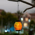 Solar Hanging Lanterns Outdoor, Waterproof Solar Glass Lights, Color Changing Led Lamp Light for Garden Yard Tree Home