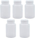 5Pcs 100ml Plastic Wide Mouth Laboratory Reagent Bottles, Sample Sealing Bottles