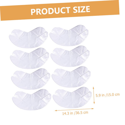 200pcs FOMIYES Disposable Nonwoven Neck Mask Sheets for Spa Skin Care Moisturizing Treatment and Fine Line Reduction