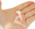 500PCS 0.5ML Clear Plastic Graduated Microcentrifuge Test Tubes with Attached Lid for Lab Sample Storage