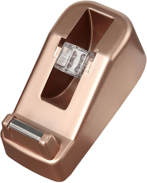 Tape Cutter Office Tape Dispenser, Compact Portable Holder for Reusable Sticker Supply
