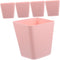 Alipis 5pcs Rolling Cart Organizers Pink Hanging Cup Holder for Wall Sturdy