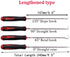(lengthened type) 4-piece set, oil seal hook, pull out The hook, oil seal screwdriver pull out The hook and remove for automotive, electronics, daily home repair tools, storage trays. by ANDGROPAND