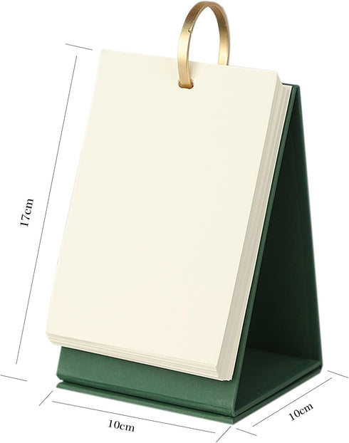 SIQITECHNO 180Pcs Small Blank Flash Cards Index Cards Mini DIY Cover Sketchbook with Binder Rings Paper Standing Flip