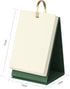 SIQITECHNO 180Pcs Small Blank Flash Cards Index Cards Mini DIY Cover Sketchbook with Binder Rings Paper Standing Flip