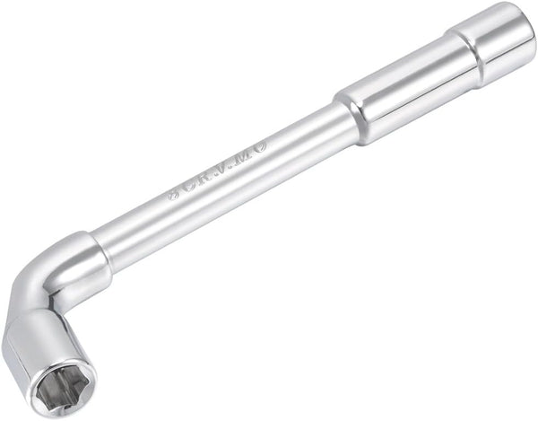 uxcell 6mm Metric L Shaped Angled Hex Socket Wrench - Chrome Plated, Cr-V