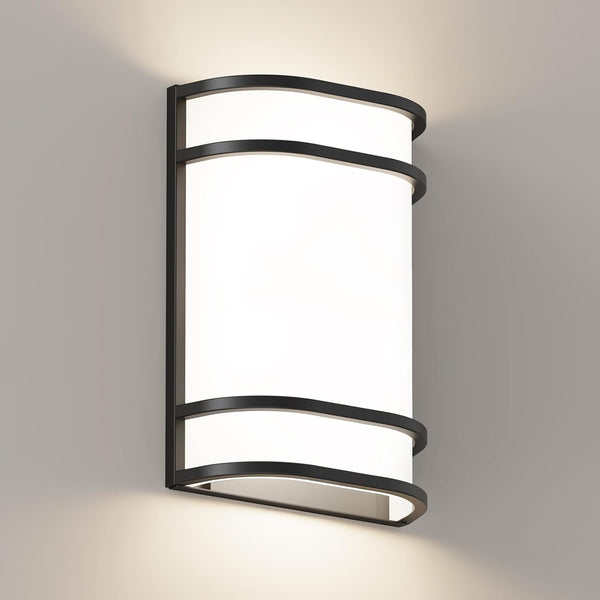 AKAARI Led Wall Lights Indoor- 10 Inch Modern Wall Sconce Lighting 3000K/4500K/6000K Adjustable