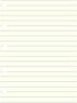 Filofax Notebook Ruled Refill, B122008U