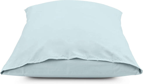 Circles Home Premium Sateen Pillow Envelope, 300TC, Standard Size, Blue