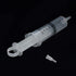 5 Pack 100ml Syringes with Tip Adapters, Large Garden Syringe for Scientific Labs, Nutrient Measuring, Watering, Refilling