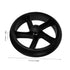2-Pack Heavy Duty Shopping Cart Wheel Replacement - Ideal for Groceries