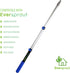 EVERSPROUT Telescopic Extension Pole - 1.5-to-3 Foot Lightweight Aluminum Handle for Squeegee, Duster, Paint Roller