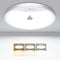 hepside Motion Sensor Ceiling Light Wired, 3000K/4000K/6500K LED Flush Mount Ceiling Light