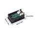 2pcs 0.28" LED Voltmeter Ammeter, Red and Blue Digital Multimeter Display for Voltage Current