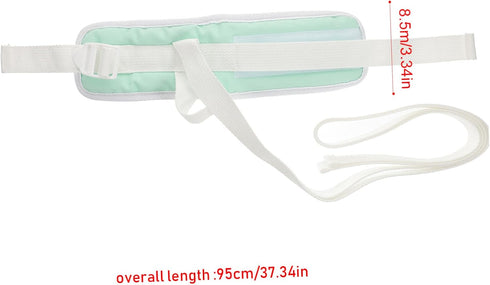 2pcs Settings Padded Limb Belt for Patient Safety and Straps for Hands and Feet for Elderly Care Hospital and Home