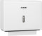AIKE 200 Sheets Wall Mount Paper Towel Dispenser with Clear Window.Fit Multifold