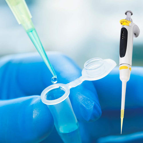 OIIKI 200ul Pipette Tips, 1000pcs Clear Yellow Universal Liquid Pipettor Tips, DNase/RNase Free Disposable for