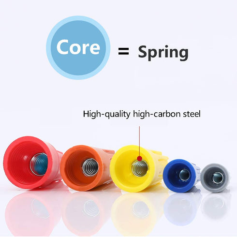 330 Pcs Wire Connectors Nuts Kit, Electrical Twist Wiring Splice Screw Caps Assortment