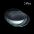 PATIKIL 120 mm Diameter Watch Glass, 3 Packs Beaker Cover with Smooth Edges for Laboratory Use