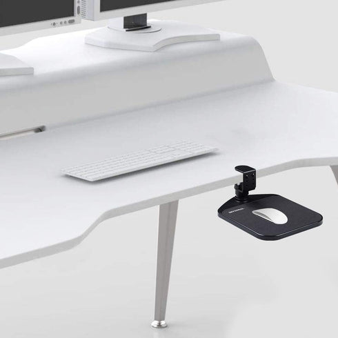 Ergonomic Mouse Platform Under Desk - Ergonomic Wrister Mouse Pad, Black