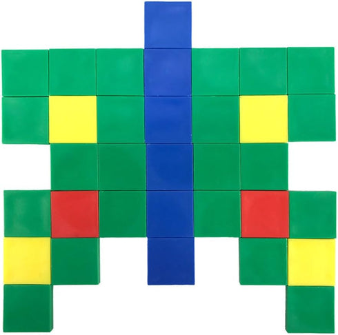 Set 400 EAI Education Color Tiles: Plastic - of in a Jar