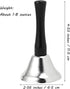 TsuvyXeg Hand Bell Loud Call Bells for School Wedding Christmas Church Alarm Ringing Dinner