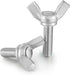 M5 Metric Wing Bolt, Stainless Steel Butterfly Screw, Pack of 10 (M5 * 20mm)