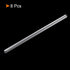 MECCANIXITY 3.3 Borosilicate Glass Stick 5.9" Length 8mm Dia Stir Rod Mixing Tools, 8Pcs