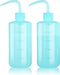 Melphoe Tattoo Wash Bottle, 2Pcs 500ml Water Squirt Bottle for Safety Rinse and Watering Plants