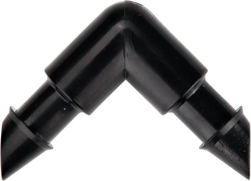 Raindrip 314050B Barbed Elbow, 1/4-Inch, 50-Pack, Drip Irrigation Fitting