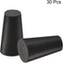 MECCANIXITY Rubber Tapered Plug - 10mm to 15mm Solid Test Tubes Bungs Stopper (30 Pieces)