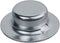 Push on Pushnut Cap Stud Size 5/8, Zinc Mech Finish, 2-Piece
