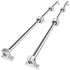 BestEquip Linear Rail Slide Set - 2PCs 20mm x 1000mm with 4Pcs Block Bearings and Shaft Support