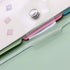 NatSumeBasics A4 Binder, 4 Ring Budget Binder with Clear PVC Planner Cover for Organizer Accessories