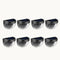 Follateas Outdoor Solar Step Lights for Stairs, Solar Fence Lights Waterproof LED Lighting,