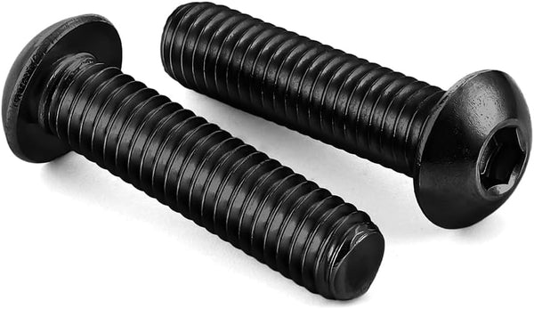 5/16-18 x 1-1/2" Button Head Socket Cap Screws, Alloy Steel Grade 10.9, 12 PCS Allen Hex Drive