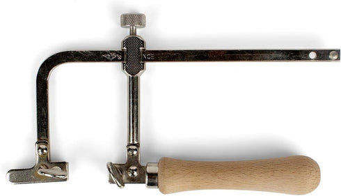 Coping Saw Steel Frame for Cutting Wood, Stone, Jade, and Metal, Multifunction Hand Tool