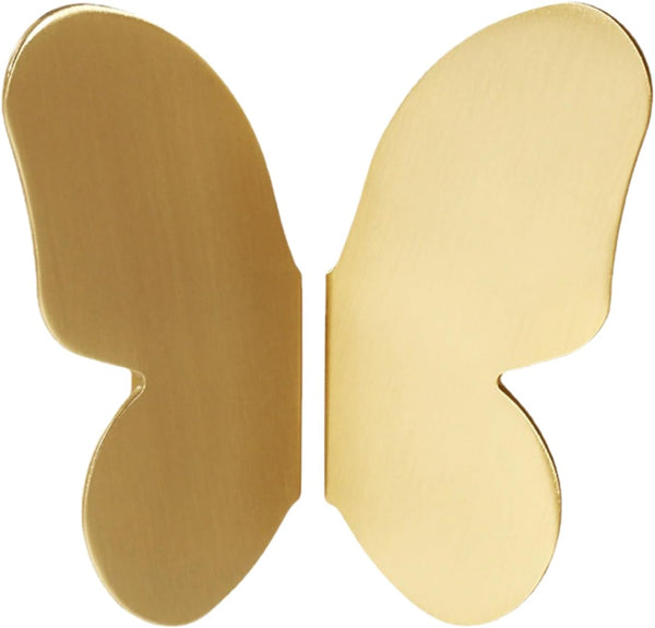 SANCHAKOU Dresser Handles Knobs 2Pcs/Set Bedside Cabinet Brass Butterfly Handle Cabinet Door Cabinet
