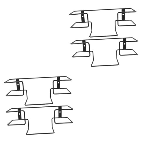 ULTECHNOVO 2sets Stylish Wall-Mounted Glove Dispenser Holder for Tissue Boxes for Kitchen
