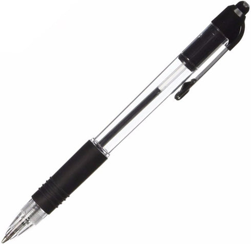 Zebra Z-Grip Retractable Ballpoint Pen 1.0mm Point Size Black Ink 40 Pack by Z.Grip