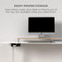 HumanCentric Under Desk Storage Shelf, Drawer Organizer for Sit Stand Desk, Adds Storage Tray, Mount Under Desk Shelf