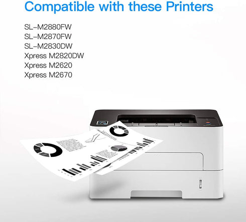 LxTek Compatible Toner Cartridge Replacement for Samsung 115 115L MLT-D115L (1 Pack) for Xpress SL-M2830DW
