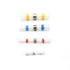 TMAX 100pc Solder Seal Wire Connectors, Waterproof Insulated Electrical Butt Connectors for Automotive Use