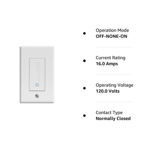 Shelly Plus Wall Dimmer | WiFi & Bluetooth Smart Wall Dimmer Relay | Compatible with Alexa & Google Home | No Hub