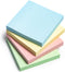M&G 4 Pack 400 Sheet Sticky Notes, 3x3 inch Post its Neutral Colors Self-Stick Note Pads for Home School Offices.