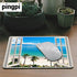pingpi Mouse Pad - Tropical Island Beach Nature Paradise Panoramic Picture, Custom Design, 9.5 X 7.9 Inch